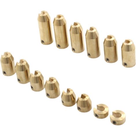 14 kits de recharge de poids d'équilibrage pour rayons de roue, accessoires de réparation (1/5)