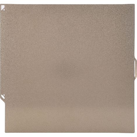 Plateau d'impression PEI pour imprimante 3D Elegoo Centauri Carbon, plateforme texturée double face, flexible, amovible et chauffante, couleur or, 260 x 271 mm