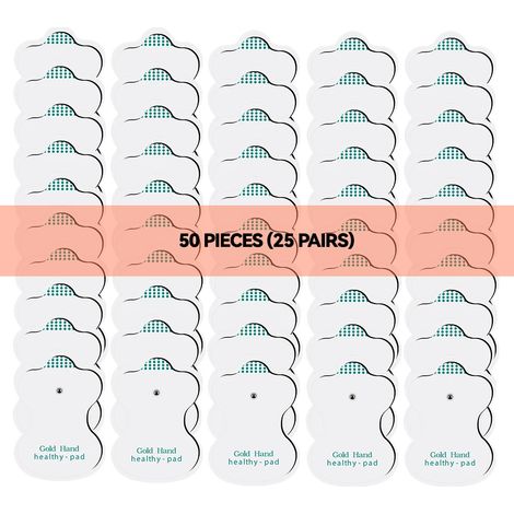 Filiyano-Patchs d'électrodes en gel pour appareils de massage, stimulateur musculaire, patchs électriques, appareil d'acupuncture (dropshipping)