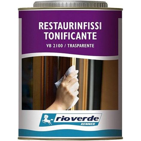 Renner - Rio verde - VB2100 Restaura infissi tonificante trasparente da 0.75 lt (1/3)