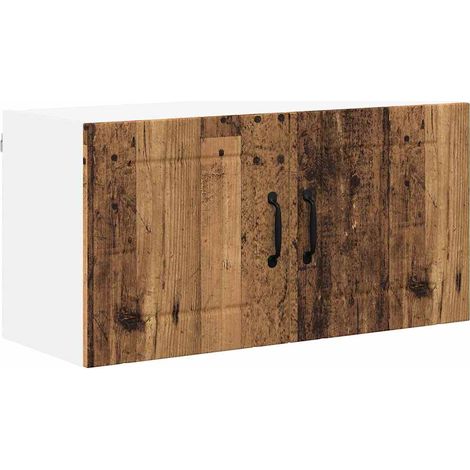 Meubles de Rangement,Armoire de cuisine avec étagère Bois Ancien 80 x 31 x 40 cm CFW591503 (1/5)