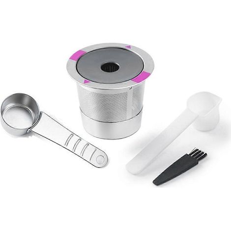Capsules K-Cup réutilisables pour Keurig, dosettes de café réutilisables en acier inoxydable - comme illustré - (1/5)