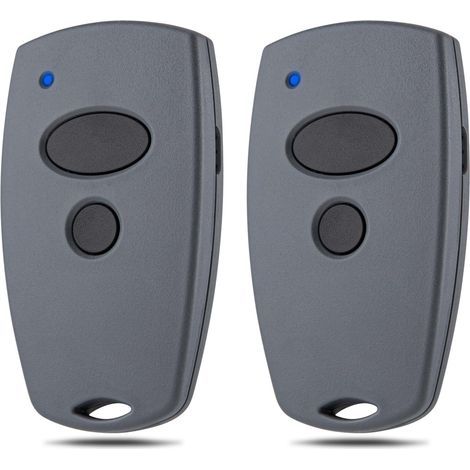Garage Door Opener Remote Control Compatible with Marantec 433MHz Hansender Digital 382, 302, 384, 304, 313, 321, 323, 131, 211, 222, 231, 433, 2 Channels, 2 Pieces (1/5)