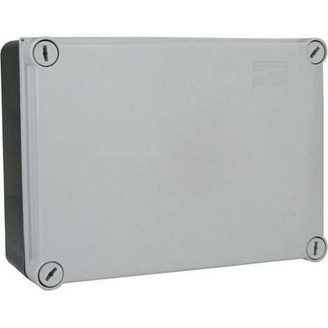Scatola per montaggio a superficie 195x145x80 mm, custodia elettrica ermetica IP66 (1/3)