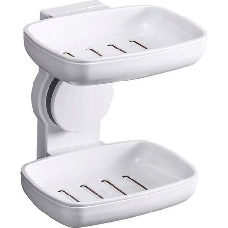 Box Wall Mounted Soap Holder Free Punch Box Vanity Divider