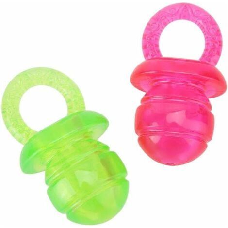 Sucette Chien, 2pcs Chien Jouets à macher Outils Propres Dents molaire Jouets de Formation à macher pour Animaux de Compagnie Chiens Chiots Chats (1/5)