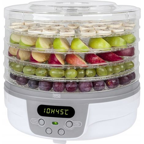 Essiccatore Teesa per alimenti, ideale per funghi, verdure e frutta. (1/5)