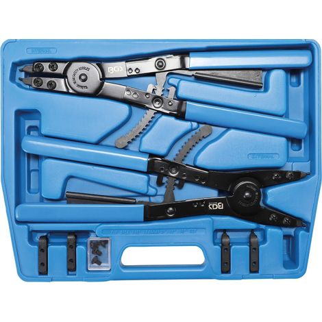 Serie di pinze per anelli seeger per veicoli commerciali punte intercambiabili 400 mm (1/7)