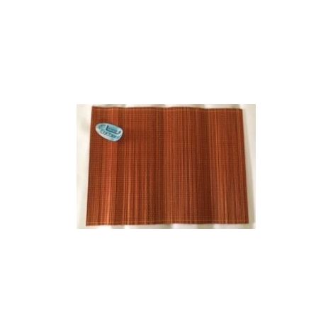 Tovaglia americana in bambu arancio scuro 6 pezzi