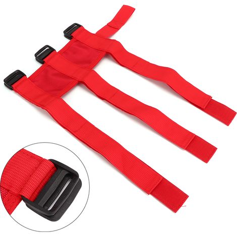 Support de fixation de ceinture réglable pour extincteur auto, compatible Jeep Wrangler/Gladiator (1/5)