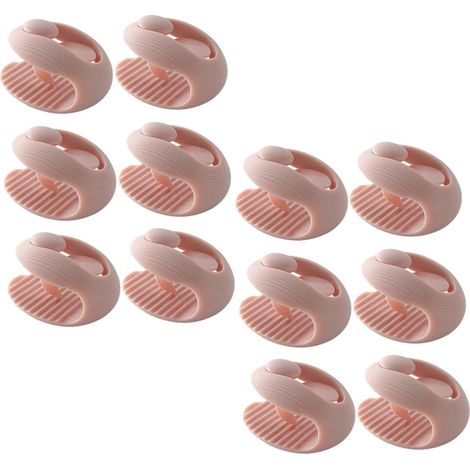 12 pinzas para fundas de edredón (rosas), sujetadores para edredón, pinzas para colchas, abrazaderas para hebillas de mantas, fijador de colchas, sujetador para colchas, pinza para mantas, pinzas para