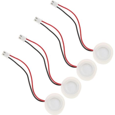 Lot de 4 Disques Céramique, Fréquence 2,4 MHz, Diamètre 16 mm, Pour Humidificateur Ultrason Maison Bureau (1/5)