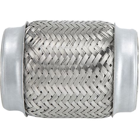 Tuyau flexible en acier inoxydable 3,5 x 6 pouces, tube ondulé interne tressé pour échappement (1/3)