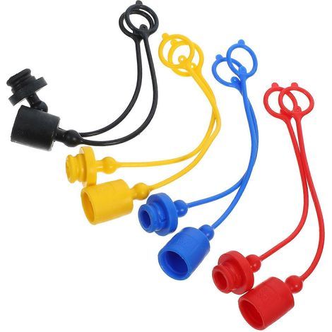 capuchons de rechange pour raccords hydrauliques rapides (3/8")-20.00X3.00X1.00CM (1/4)