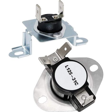 Kit de remplacement amélioré (modèle 2026) comprenant le fusible thermique 6931EL3003D et le thermostat L125-31C (remplace les références 6931EL3001F, dle5955w, dle2050w, dle2301r compatible avec Ken (1/5)
