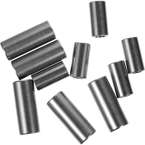 GLEAVI 10 pièces Écrous à souder allongés en acier inoxydable de (1/5)