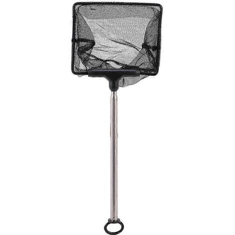 Ensemble de trois éponges à aquarium avec un long manche, idéal pour le nettoyage des aquariums. (1/5)