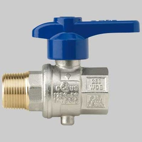 VALVOLA MASCHIO/FEMMINA A LEVA - 3/4 PN 20