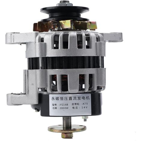 Aimant Permanent 2000W Générateur Moteur Puissance 14V Petit Générateur Aimant Permanent Sans Balais Pression Constante Maison Coeur Fil Cuivre Pur Pour (1/5)