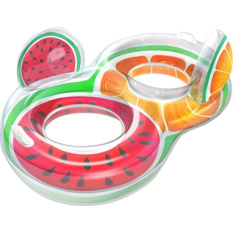 Bouee Piscine Adulte - 2 Personnes Matelas Gonflable Piscine - BouéE Piscine - Hamac Gonflable Piscine - Hamac Flottant Piscine - Fauteuil Gonflable (1/5)