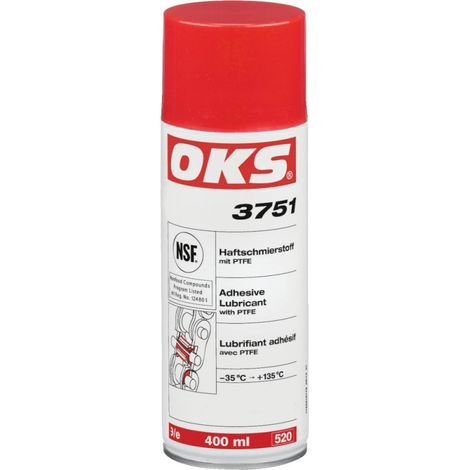 Lubrificante adhesivo PTFEOKS 3751, 400ml (por 12)