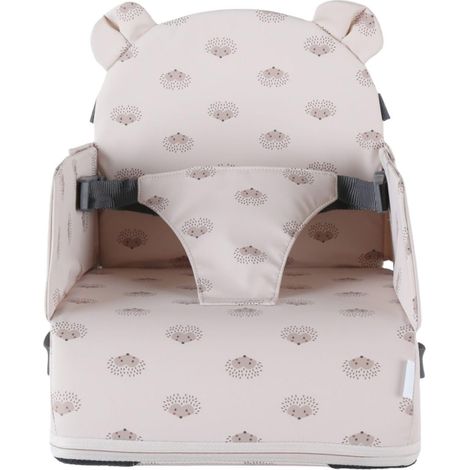 Rehausseur hérrissons Bébé de 9 mois à 3 ans Chaise Enfant avec Dossier et Coussin - Léger, Pliable et Nomade - Harnais, Sécurité - Imperméable, Déhoussable et Lavable - Max 13 kg - Voyage (1/5)