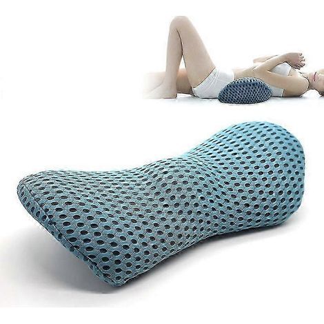 Oreiller lombaire et oreiller de soutien de la lordose. oreiller orthopédique pour le sommeil. oreiller de lit avec soutien de la lordose. avec mousse à mémoire de forme. oreiller universel pour la ma (1/5)