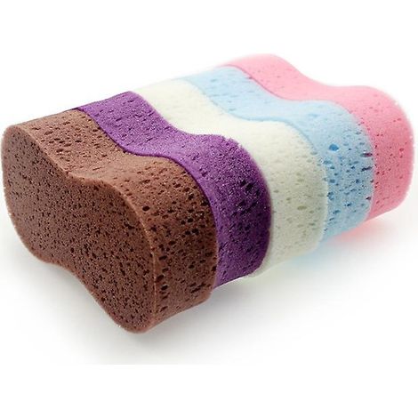 10 Éponge de lavage auto, design corail haute densité, éponge de nettoyage voiture, 23x10cm, entretien carrosserie (1/4)
