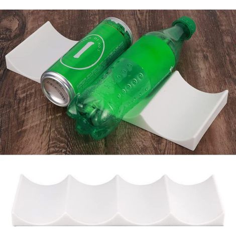 Range-bouteilles Réfrigérateur Wellenrillen porte-Bouteille support à vin Empilable Stable, Empilable range-bouteilles, Étiquette (1/5)