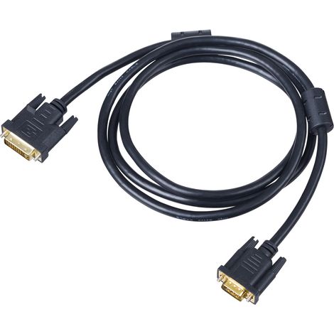 Cavo D-SUB VGA DVI 24+5 pin Akyga AK-AV-03 per monitor Full HD, 1,8 m, maschio/maschio. (1/3)