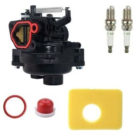 Kit de carburateur pour moteur Briggs & Stratton 625EXI, 675EXI, 675EX, 725EX, carburateur pour tondeuse à gazon, moteur 125 cc / 140 cc, remplace les pièces détachées 799584, 796584, 591109, 594058 (1/4)