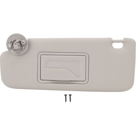 Pare-soleil intérieur réglable en plastique gris pour Chevrolet Sonic et Aveo (2011–2016), modèle P95327509, côté gauche (1/5)