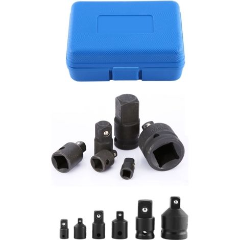 Adattatori/Riduttori per chiavi a bussola set 6 pz in valigetta - Mod. A