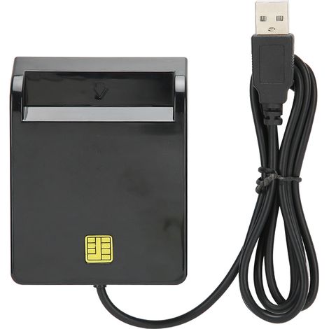 Lecteur de carte intelligent 608 pour téléphone, reconnaissance de puce SIM, ID, TFMS et multifonction. (1/5)