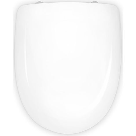 ABATTANT WC COMPATIBLE ODÉON JACOB DELAFON - CHARNIÈRE EN ACIER INOXYDABLE (1/5)