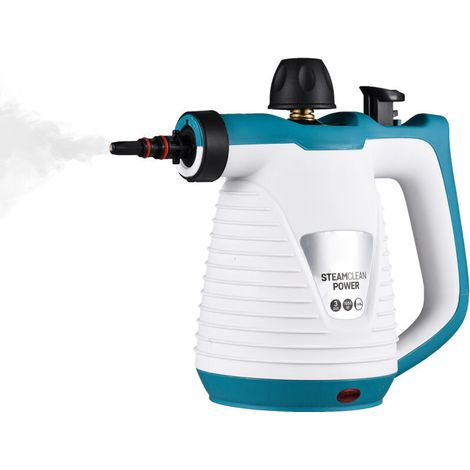 Nettoyeur vapeur portable multifonctionnel 1050W, haute température et haute pression (avec 9 accessoires), pour la cuisine, le canapé, la salle de bain, les vitres de voiture (1/5)