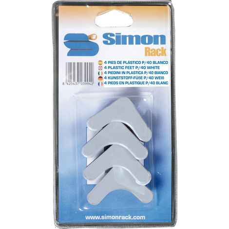 Blister 4 P/40 BIANCO P/40