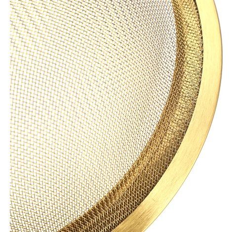 4-Piece Stainless Steel Colander for Flour, Mesh Sifter for Fruit Juice and Cooking Oil Residues (1/5)