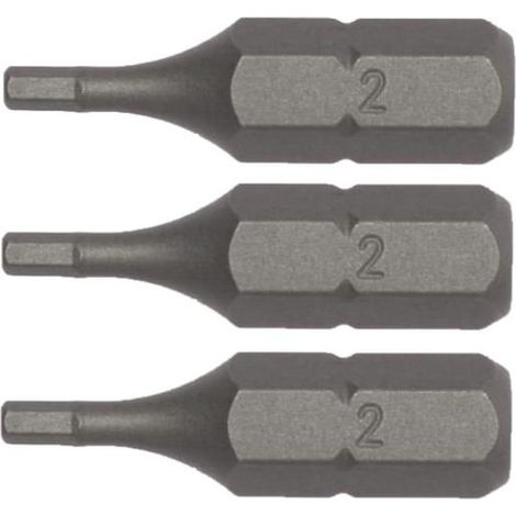 Punte cacciavite Teng Tools hex2500203 2 mm 3 pezzi
