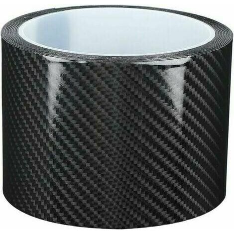 Film Autocollant Adhésif Vinyle en Fibre de Carbone Chaque Rouleau de 7 x 300cm pour Voiture, Ordinateur, Coque de Smartphone, Moto, Véhicule, Carbone Film Autocollant de Voiture Adhésif (1/4)