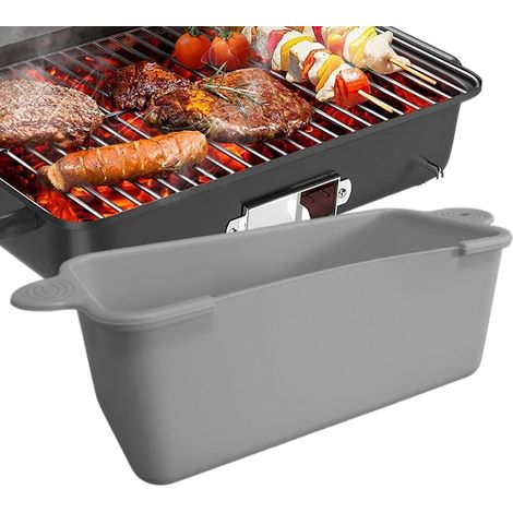 Silikon-Fettauffangschalen, Grill-Tropfschalen Fettauffangwannen für Grills (1/5)