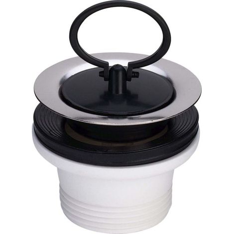 Viega robinet de vidange robinet de vidange d&39évier 101961 G 2000 2000 /2 x 70 mm, hauteur du fond du robinet 40 mm, plastique blanc
