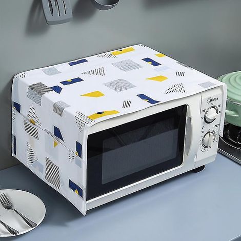 Staub- und fettdichte Abdeckung für Mikrowelle/Multifunktionsofen mit Tasche – Ausführung 4 (1/3)