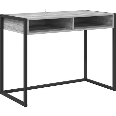 Schreibtisch Graues Sonoma 100 x 50 x 75 cm Holzwerkstoff vidaXL