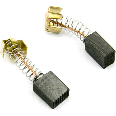 4x Charbons Moteur pour Tondeuse MHT710 MHT 710 E13, Balais de Rechange 12x8x5mm, Accessoires Outil Électrique Compatibles