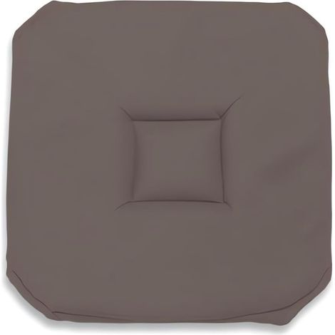 , Alix Dessus de Chaise Gobelin, Polyester, Moka 40x40x3 cm
