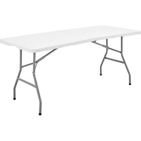 Table Klapptisch Metall Kunststoff (180 x 75 x 74 cm)