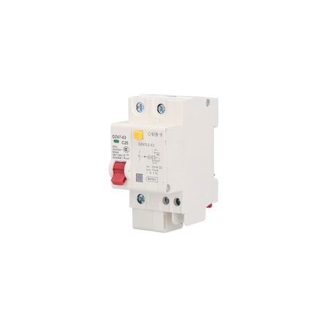 Disjoncteur monophasé (MCB) de protection contre les surcharges et les courts-circuits, accessoire pour usage domestique 25 A (1/5)