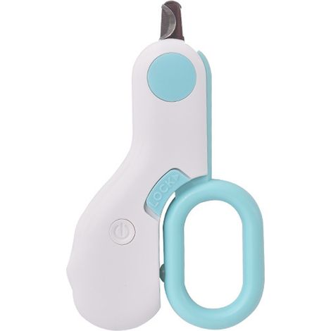 Coupe-griffes pour chats et petits animaux, coupe-griffes pour chiens avec lumière LED, kit de soin des griffes pour chats à domicile (1/5)