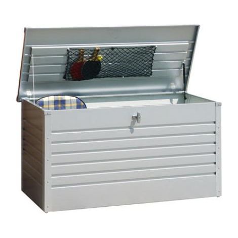 ARCON DE OCIO 130 BIOHORT METALICO COLOR GRIS CUARZO METALIZADO